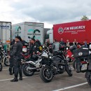 Convoi cu ajutoare umanitare acompaniat de motocicliști