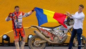 Emanuel gyenes Mani foto dakar steag romania 2023